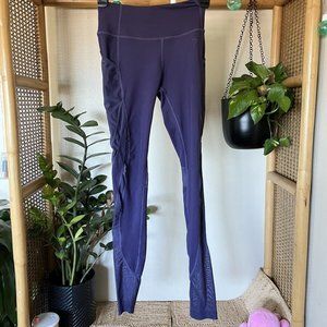 Gymshark Purple Mesh leggings